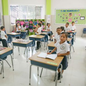 Niños en el aula