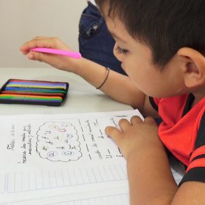 Niño Estudiando