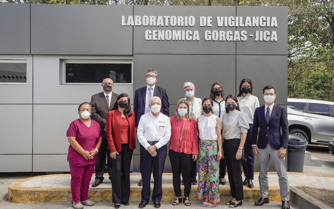 Inauguración del Laboratorio Modular de Vigilancia Genómica Gorgas – JICA