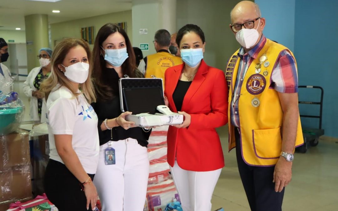 Donación de Ecógrafo al Hospital Materno Infantil