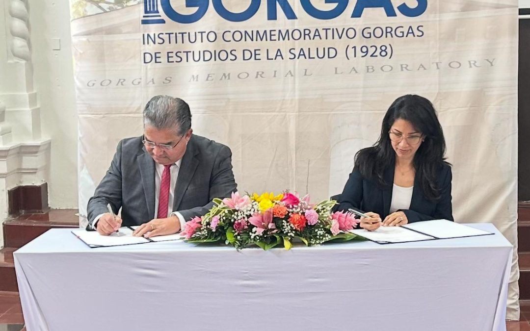 Continuidad de Convenio de Colaboración con el Instituto Gorgas