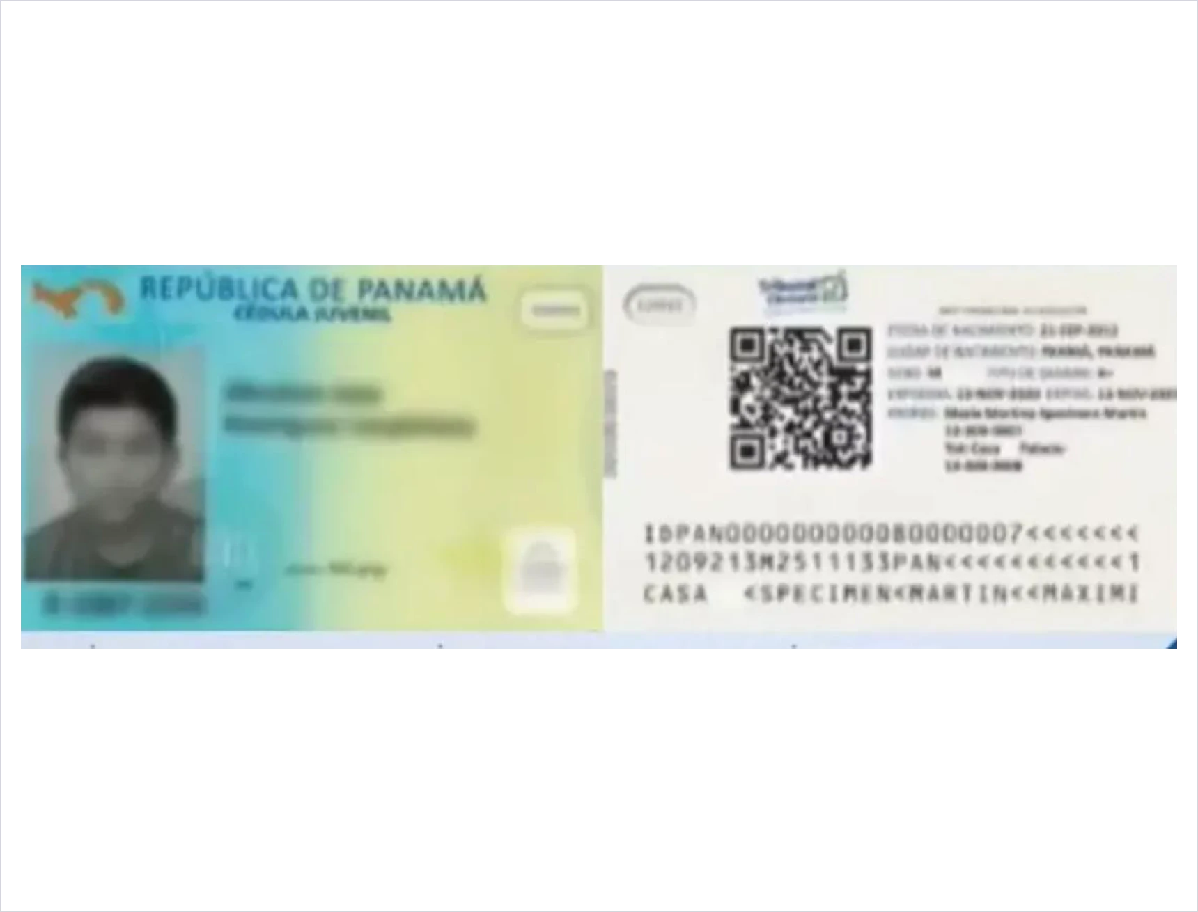 Ejemplo de documento escaneado